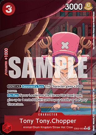 Tony Tony.Chopper (EB02-003) (V.2)⁣ - Anime 25th Collection⁣ (Alternate Art)⁣ [003]
