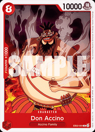 Don Accino (EB02-004)⁣ - Anime 25th Collection⁣ (Common)⁣ [004]
