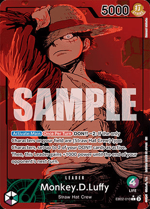 Monkey.D.Luffy (EB02-010) (V.2)⁣ - Anime 25th Collection⁣ (Alternate Art)⁣ [010]