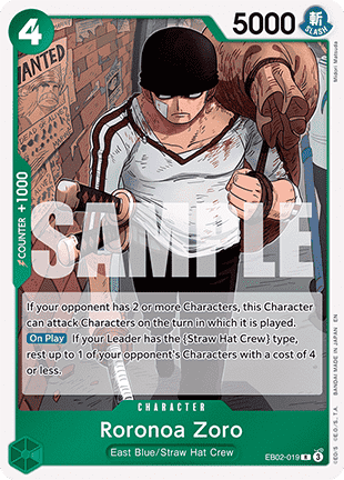 Roronoa Zoro (EB02-019)