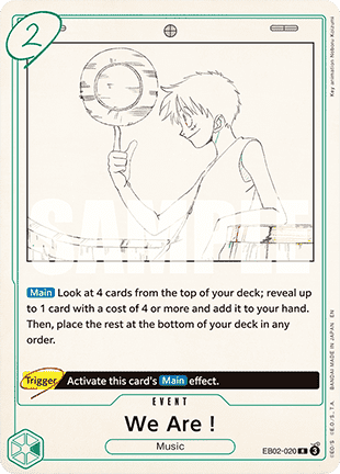 We Are! (EB02-020) - Anime 25th Collection (Rare) [EB02-020]