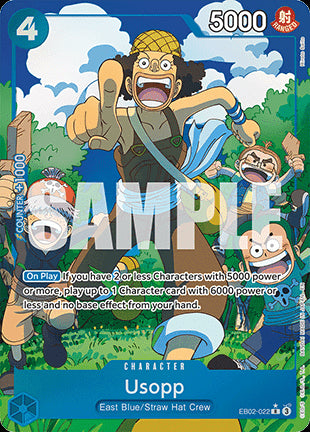 Usopp (EB02-022) (V.2)⁣ - Anime 25th Collection⁣ (Alternate Art)⁣ [022]