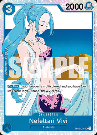 Nefeltari Vivi (EB02-026) (V.1)⁣ - Anime 25th Collection⁣ (Super Rare)⁣ [026]