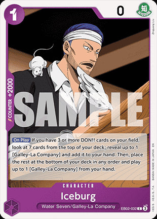 Iceburg (EB02-032)⁣ - Anime 25th Collection⁣ (Common)⁣ [032]
