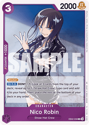 Nico Robin (EB02-036) (V.1)