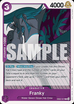 Franky (EB02-037)⁣ - Anime 25th Collection⁣ (Rare)⁣ [037]