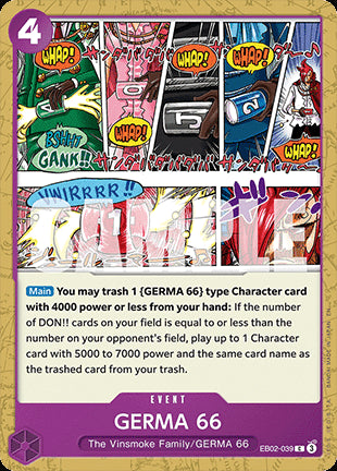 GERMA 66 (EB02-039)⁣ - Anime 25th Collection⁣ (Common)⁣ [039]
