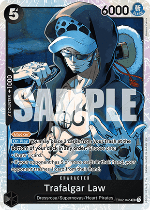 Trafalgar Law (EB02-045) (V.1) - Anime 25th Collection (Super Rare) [EB02-045]