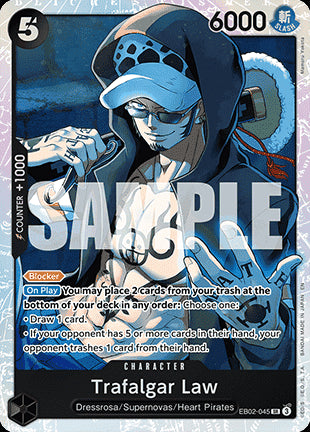 Trafalgar Law (EB02-045) (V.1)⁣ - Anime 25th Collection⁣ (Super Rare)⁣ [045]