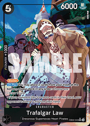 Trafalgar Law (EB02-045) (V.2)⁣ - Anime 25th Collection⁣ (Alternate Art)⁣ [045]