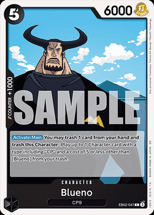 Blueno (EB02-047)⁣ - Anime 25th Collection⁣ (Common)⁣ [047]