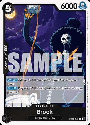 Brook (EB02-048) (V.1)⁣ - Anime 25th Collection⁣ (Rare)⁣ [048]