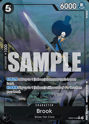 Brook (EB02-048) (V.2)⁣ - Anime 25th Collection⁣ (Alternate Art)⁣ [048]