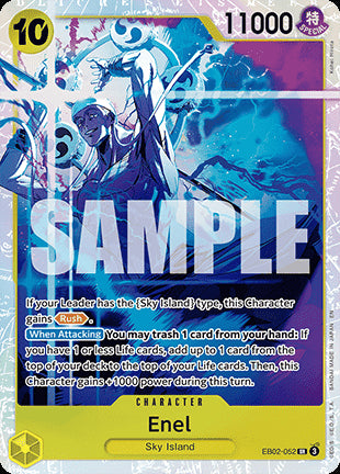 Enel (EB02-052) (V.1)⁣ - Anime 25th Collection⁣ (Super Rare)⁣ [052]