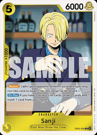 Sanji (EB02-054) (V.1)⁣ - Anime 25th Collection⁣ (Rare)⁣ [054]