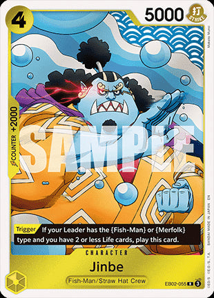 Jinbe (EB02-055)⁣ - Anime 25th Collection⁣ (Rare)⁣ [055]