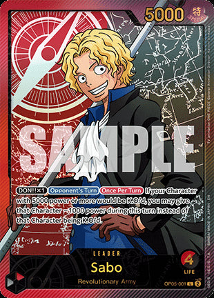 Sabo (OP05-001)⁣ - Anime 25th Collection⁣ (Special Rare)⁣ [OP05-001]