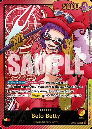 Belo Betty (OP05-002)⁣ - Anime 25th Collection⁣ (Special Rare)⁣ [OP05-002]