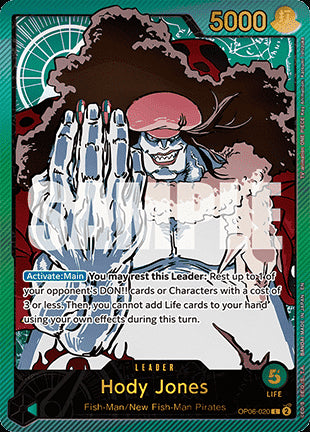 Hody Jones (OP06-020)⁣ - Anime 25th Collection⁣ (Special Rare)⁣ [OP06-020]
