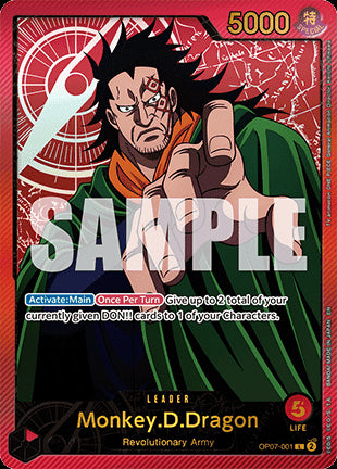 Monkey.D.Dragon (OP07-001)⁣ - Anime 25th Collection⁣ (Special Rare)⁣ [OP07-001]