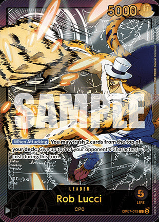 Rob Lucci (OP07-079)⁣ - Anime 25th Collection⁣ (Special Rare)⁣ [OP07-079]