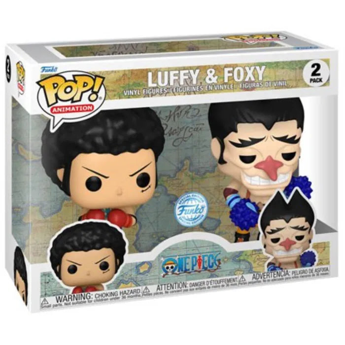 Funko POP! - One Piece: Luffy & Foxy