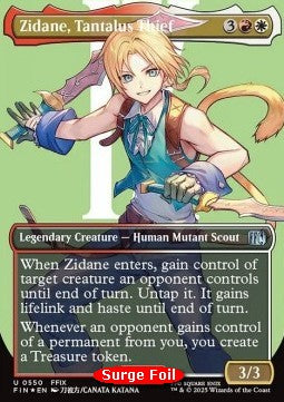 Zidane, Tantalus Thief (V.3)