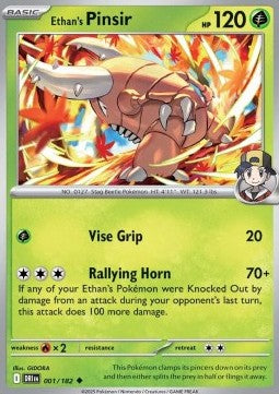 Ethan's Pinsir⁣ - Destined Rivals⁣ (Uncommon)⁣ [001]