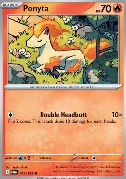 Ponyta⁣ - Destined Rivals⁣ (Common)⁣ [029]