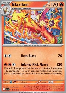 Blaziken⁣ - Destined Rivals⁣ (Rare)⁣ [042]