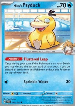 Misty's Psyduck⁣ - Destined Rivals⁣ (Uncommon)⁣ [045]