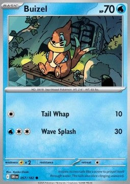 Buizel⁣ - Destined Rivals⁣ (Common)⁣ [057]