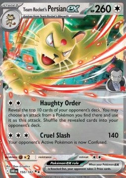 Team Rocket's Persian ex⁣ - Destined Rivals⁣ (Double Rare)⁣ [150]