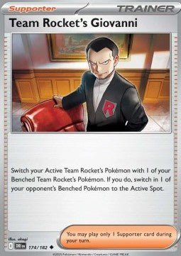 Team Rocket's Giovanni⁣ - Destined Rivals⁣ (Uncommon)⁣ [174]
