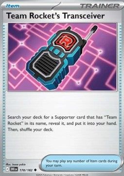 Team Rocket's Transceiver⁣ - Destined Rivals⁣ (Uncommon)⁣ [178]