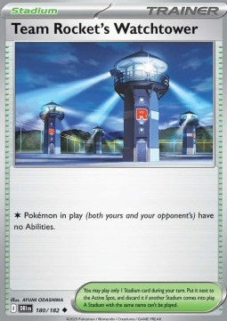 Team Rocket's Watchtower⁣ - Destined Rivals⁣ (Uncommon)⁣ [180]