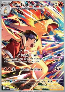 Ethan's Typhlosion⁣ - Destined Rivals⁣ (Illustration Rare)⁣ [190]