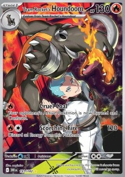 Team Rocket's Houndoom⁣ - Destined Rivals⁣ (Illustration Rare)⁣ [191]