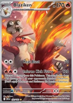 Blaziken⁣ - Destined Rivals⁣ (Illustration Rare)⁣ [192]