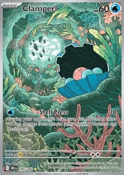 Clamperl⁣ - Destined Rivals⁣ (Illustration Rare)⁣ [195]