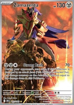 Zamazenta⁣ - Destined Rivals⁣ (Illustration Rare)⁣ [201]