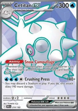 Cetitan ex⁣ - Destined Rivals⁣ (Ultra Rare)⁣ [210]