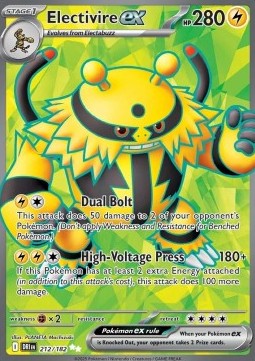 Electivire ex⁣ - Destined Rivals⁣ (Ultra Rare)⁣ [212]