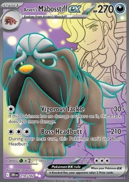 Arven's Mabosstiff ex⁣ - Destined Rivals⁣ (Ultra Rare)⁣ [218]