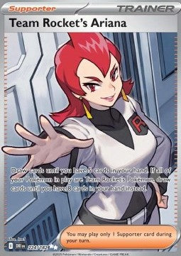 Team Rocket's Ariana⁣ - Destined Rivals⁣ (Ultra Rare)⁣ [224]