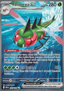 Yanmega ex⁣ - Destined Rivals⁣ (Special Illustration Rare)⁣ [228]
