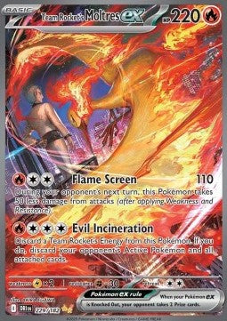 Team Rocket's Moltres ex⁣ - Destined Rivals⁣ (Special Illustration Rare)⁣ [229]