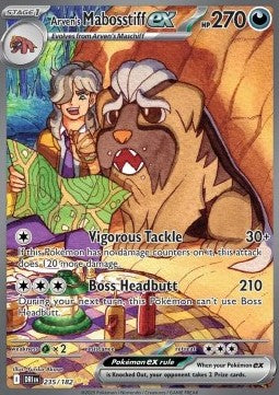 Arven's Mabosstiff ex⁣ - Destined Rivals⁣ (Special Illustration Rare)⁣ [235]