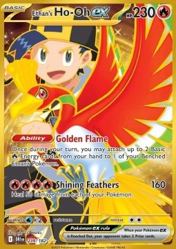 Ethan's Ho-Oh ex⁣ - Destined Rivals⁣ (Secret Rare)⁣ [239]