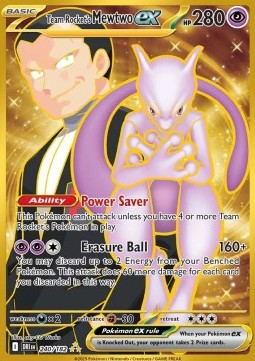 Team Rocket's Mewtwo ex⁣ - Destined Rivals⁣ (Secret Rare)⁣ [240]